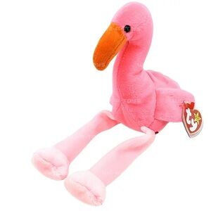 Ty Beanie Baby Pinky(Flamingo)